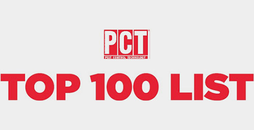 Pest Control Technology top 100 list
